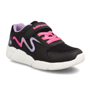 Zapatilla Ni&ntilde;a Bubblegummers Faith Negro - Fucsia